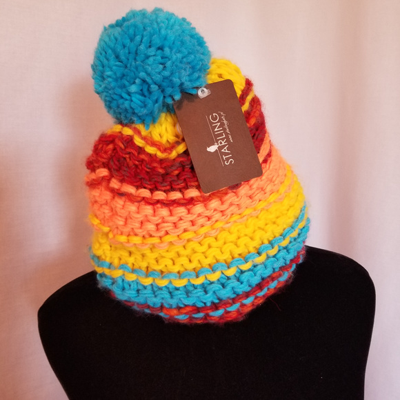 Starling Rasta Hat Beanie - Picture 4 of 5